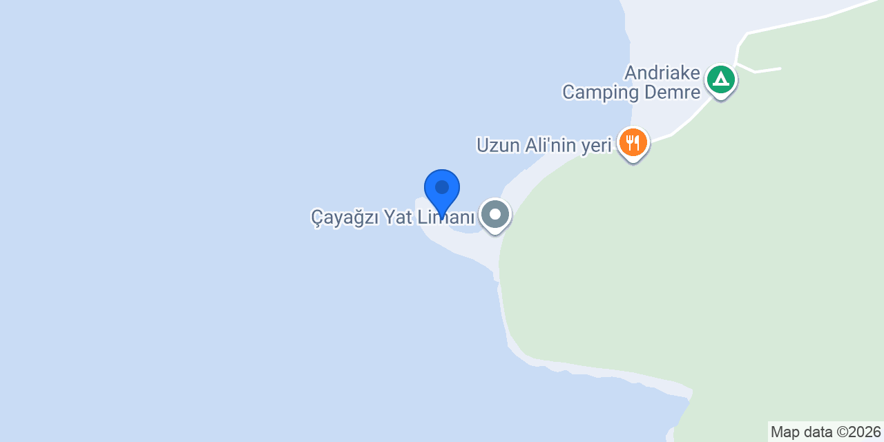 Dolunay Kekova Tekne Turu konumu