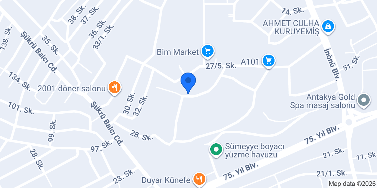 Antakya Su Tesisatçısı Nokta Tesisat konumu