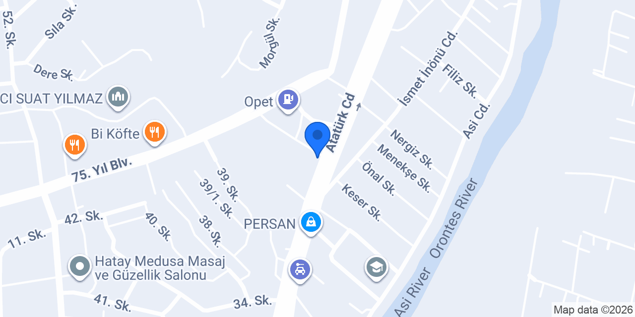 HATAY VİP AUTO MOTORS konumu