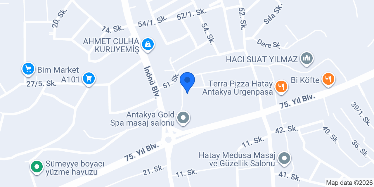 A Artı Çevre Laboratuvarı konumu