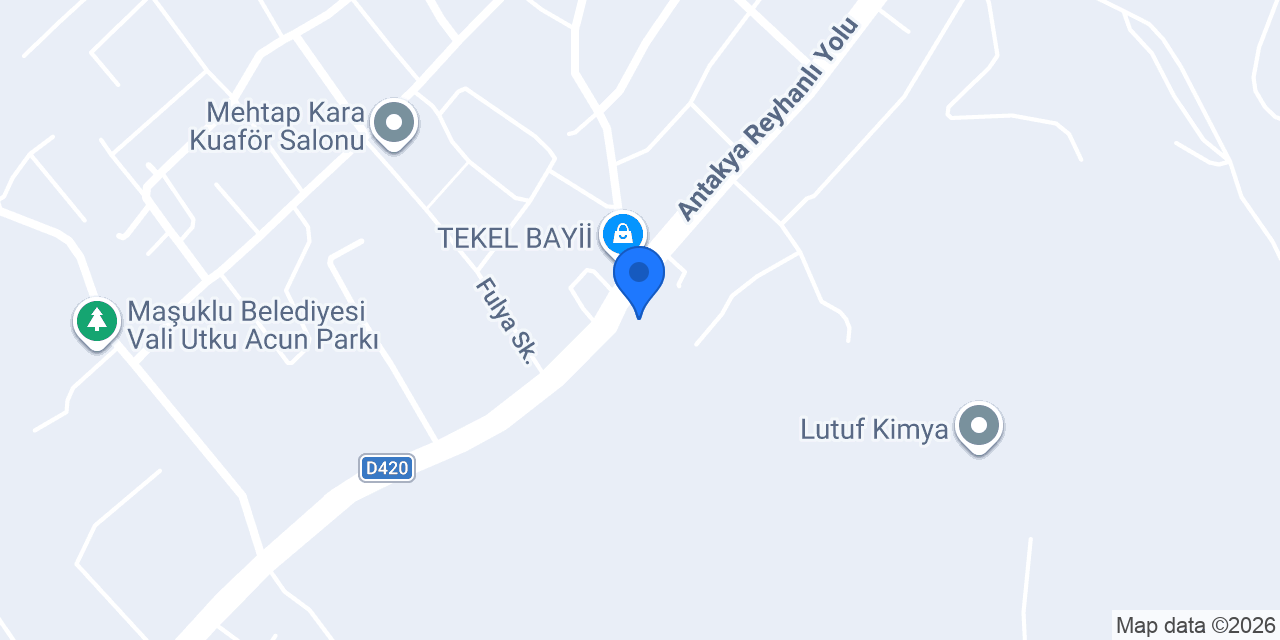 Marstaş Bims ve Briket Üretim Tesisi konumu