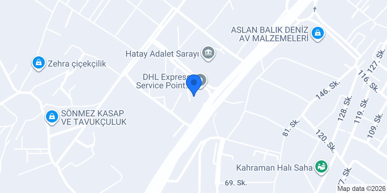 Sahne Antakya konumu
