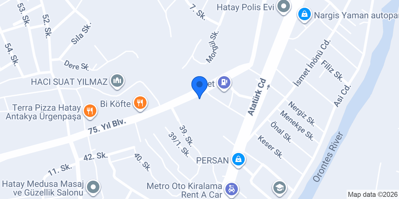 Çalış Hukuk Bürosu konumu