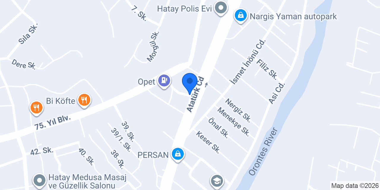 TK DEKOR konumu