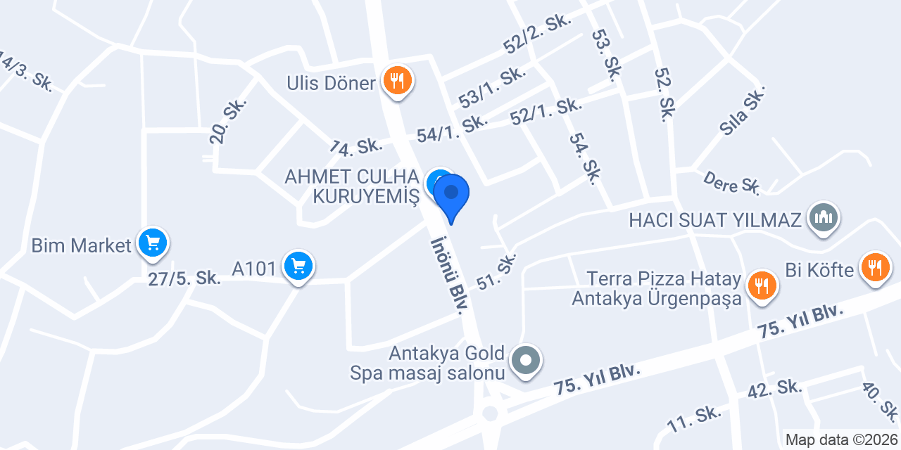 SAKLI BAHÇE konumu