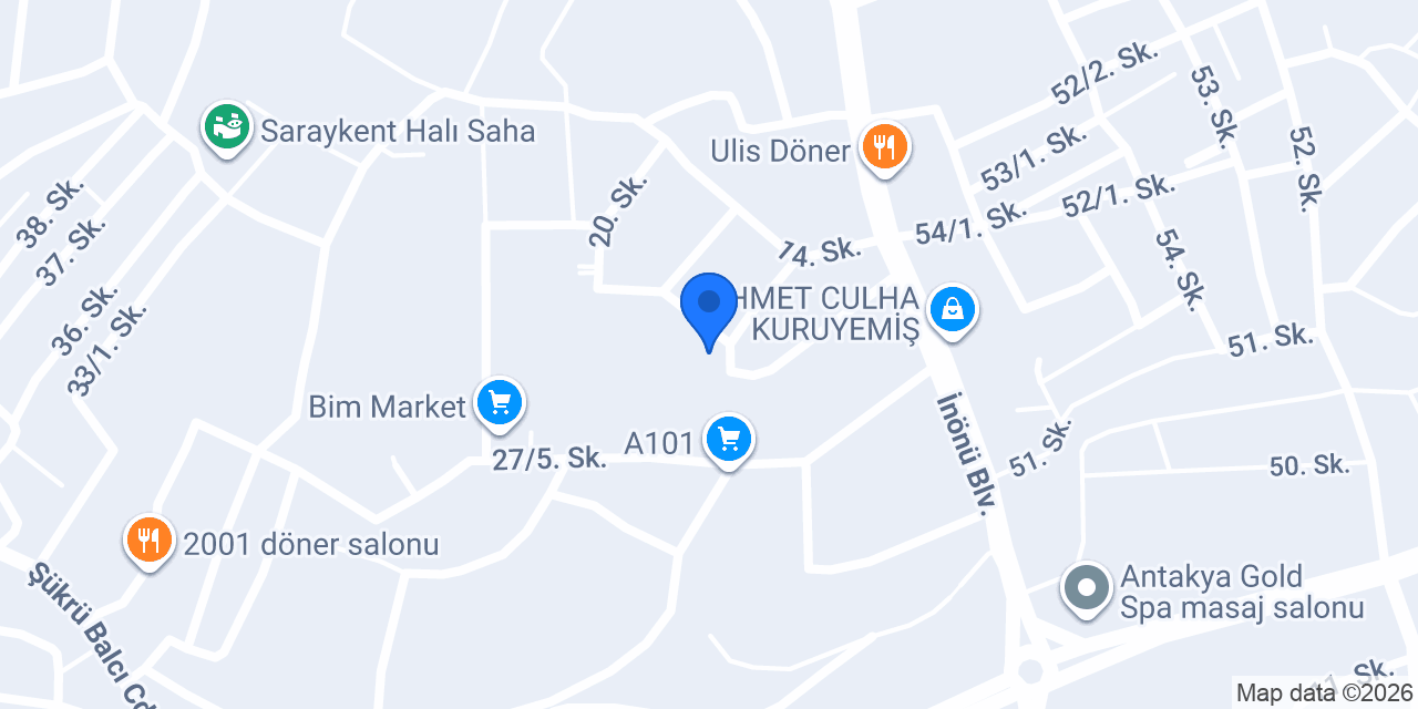 Mavi Kent konumu