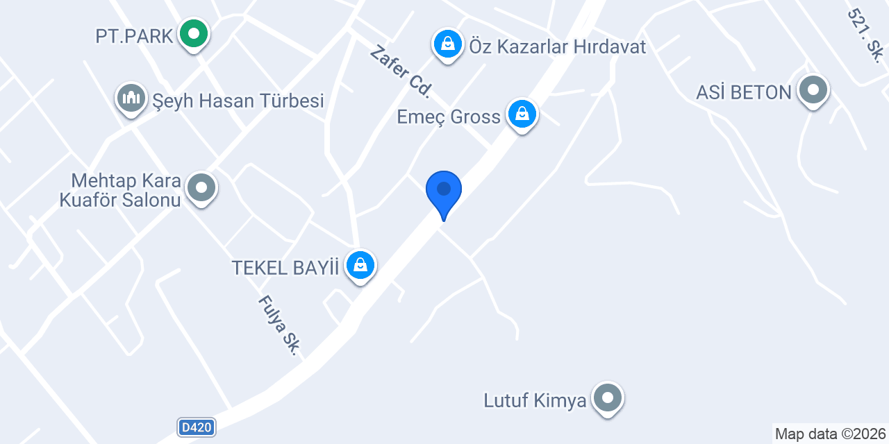 Gülpınar Yapı Market konumu
