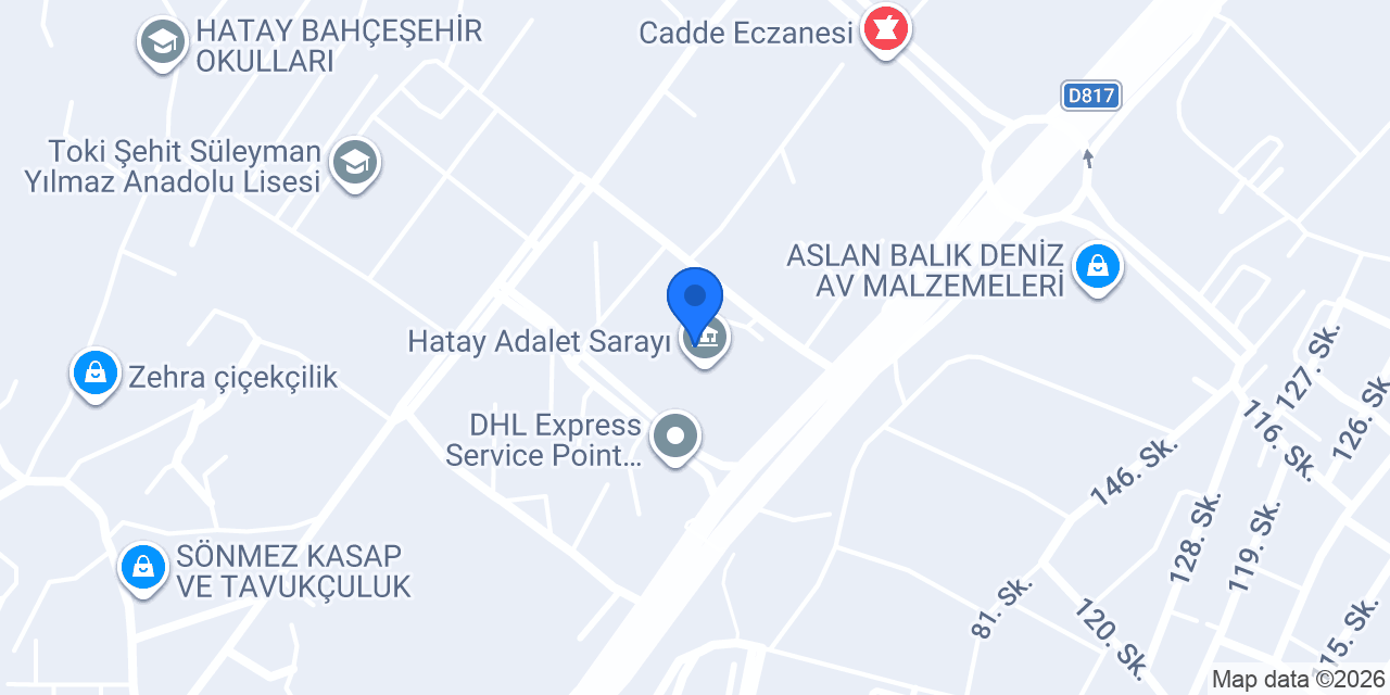 Hatay Valiliği konumu
