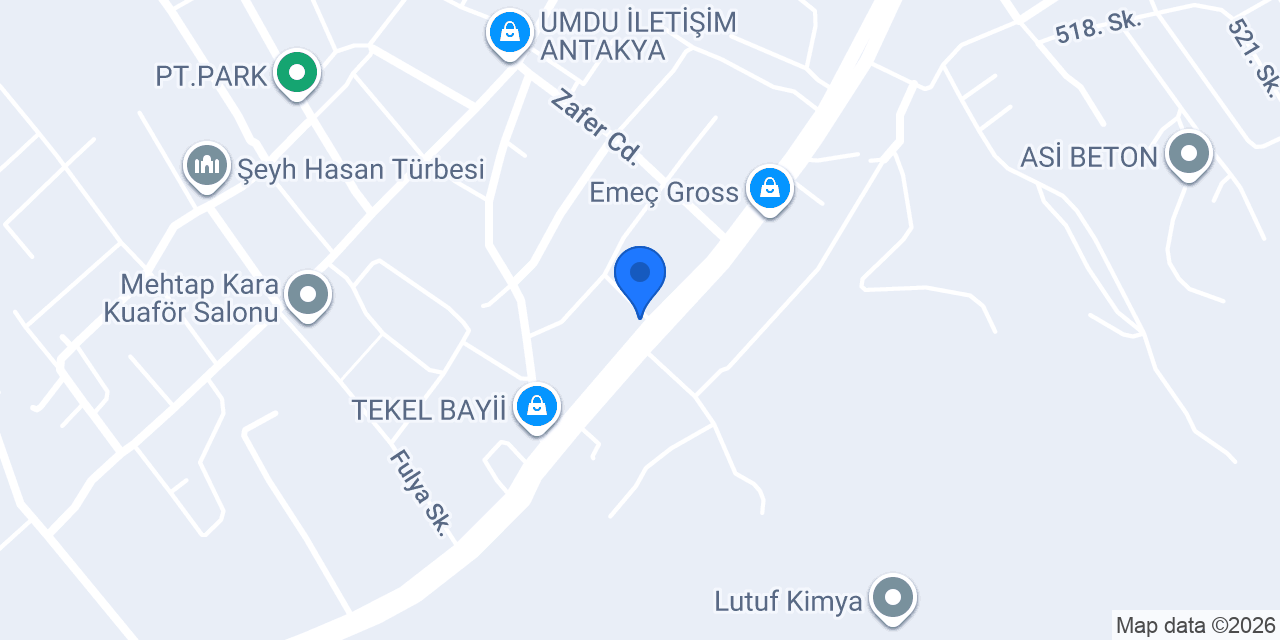 TESLA OTO ELEKTRİK KLİMA konumu