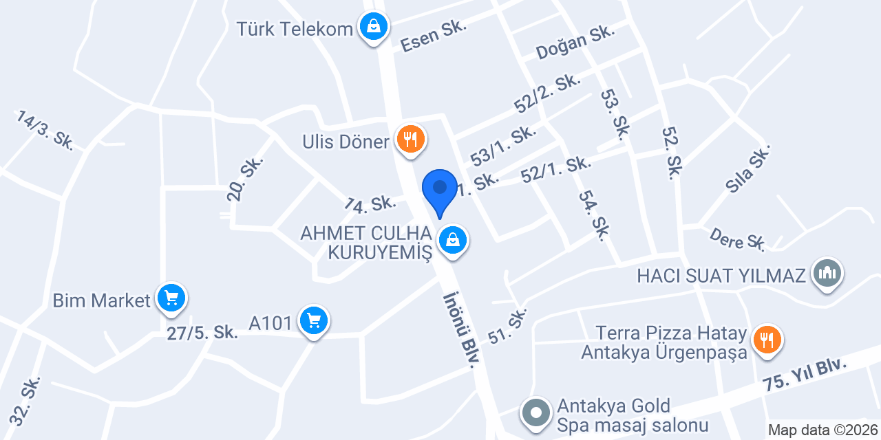 SENOS DÖNER konumu