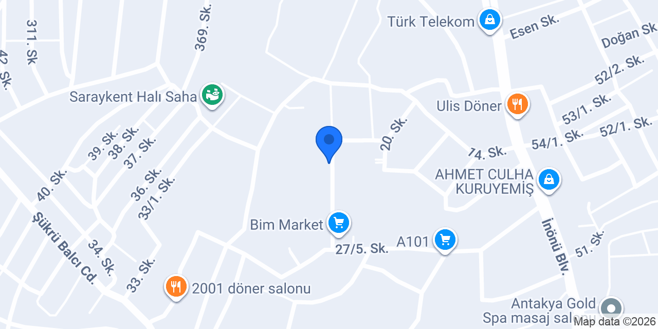 Diş Hekimi Emre Yurtseven konumu