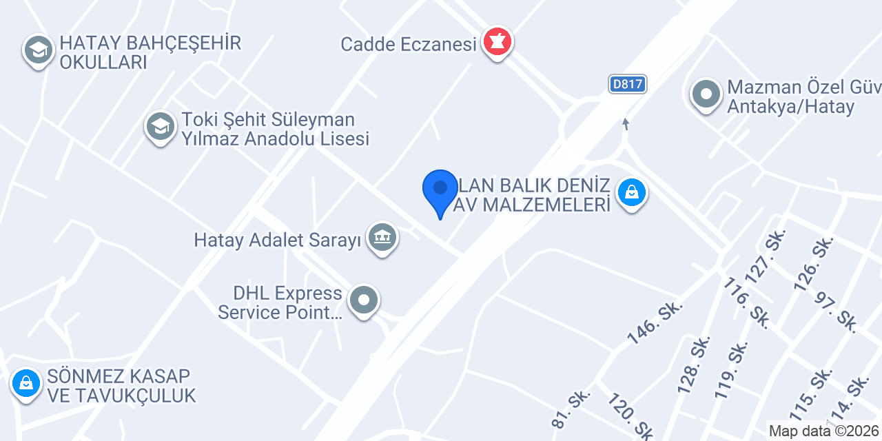 Diş Hekimi Gökçe Ateş konumu