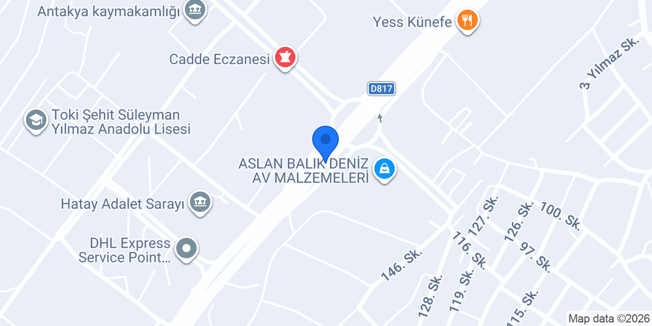 Özatahan Süpermarket konumu