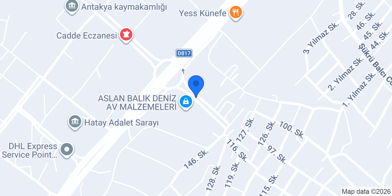 Antakya Nazım PETS CLUB konumu