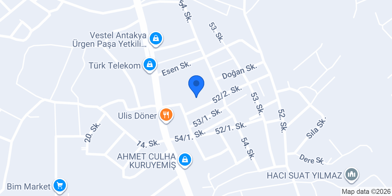 DUVARCI KEMAL ANTAKYA konumu