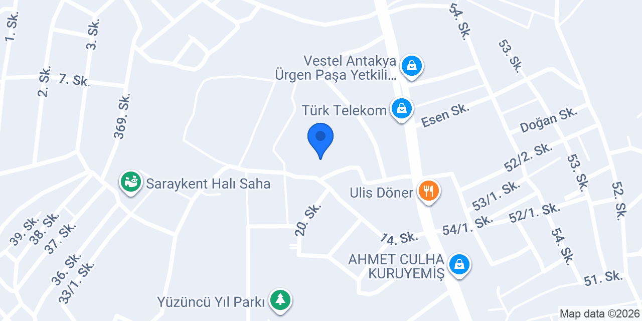 AS TREND EMLAK konumu