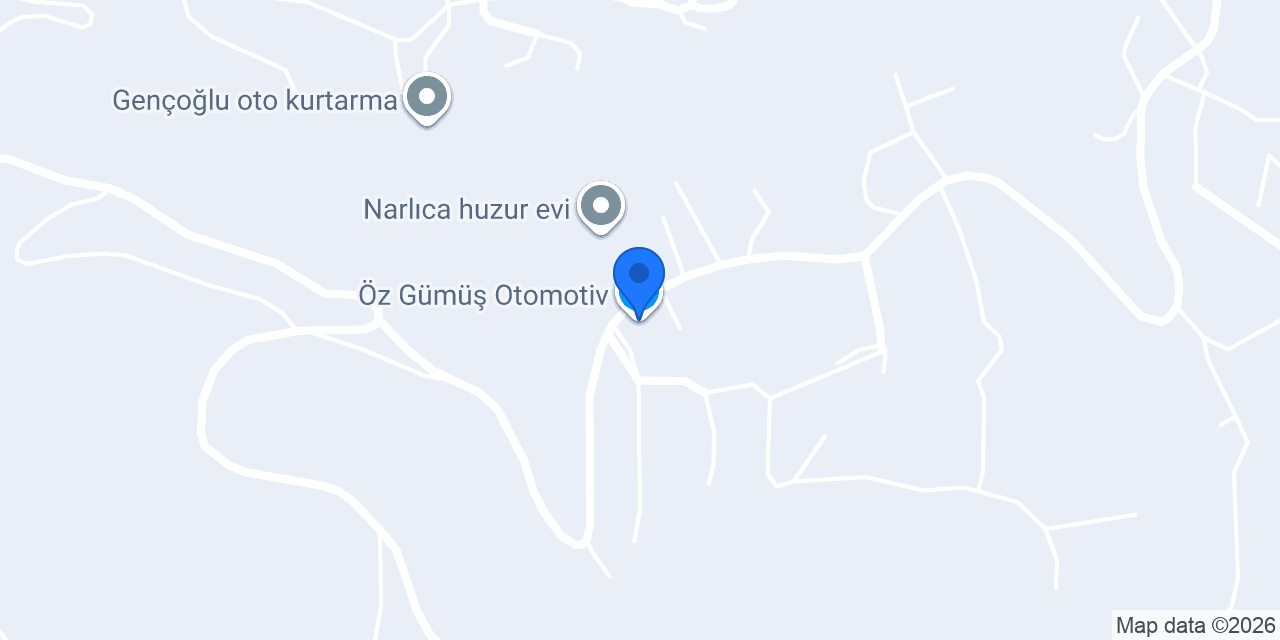 Öz Gümüş Otomotiv konumu