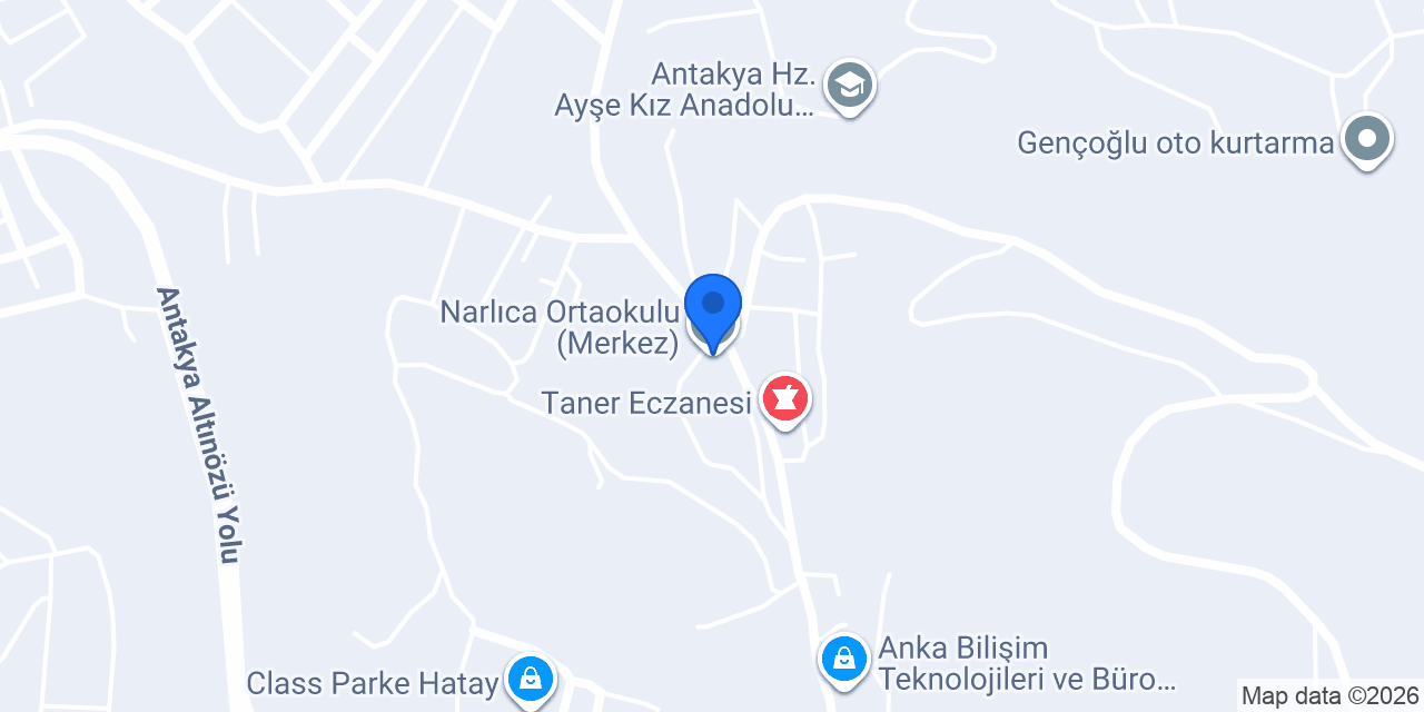 Narlıca Ortaokulu (Merkez) konumu