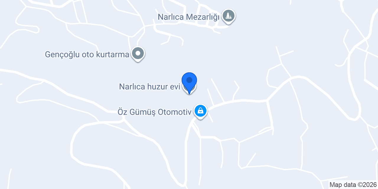 Narlıca huzur evi konumu