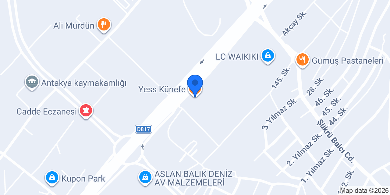 Yess Künefe konumu