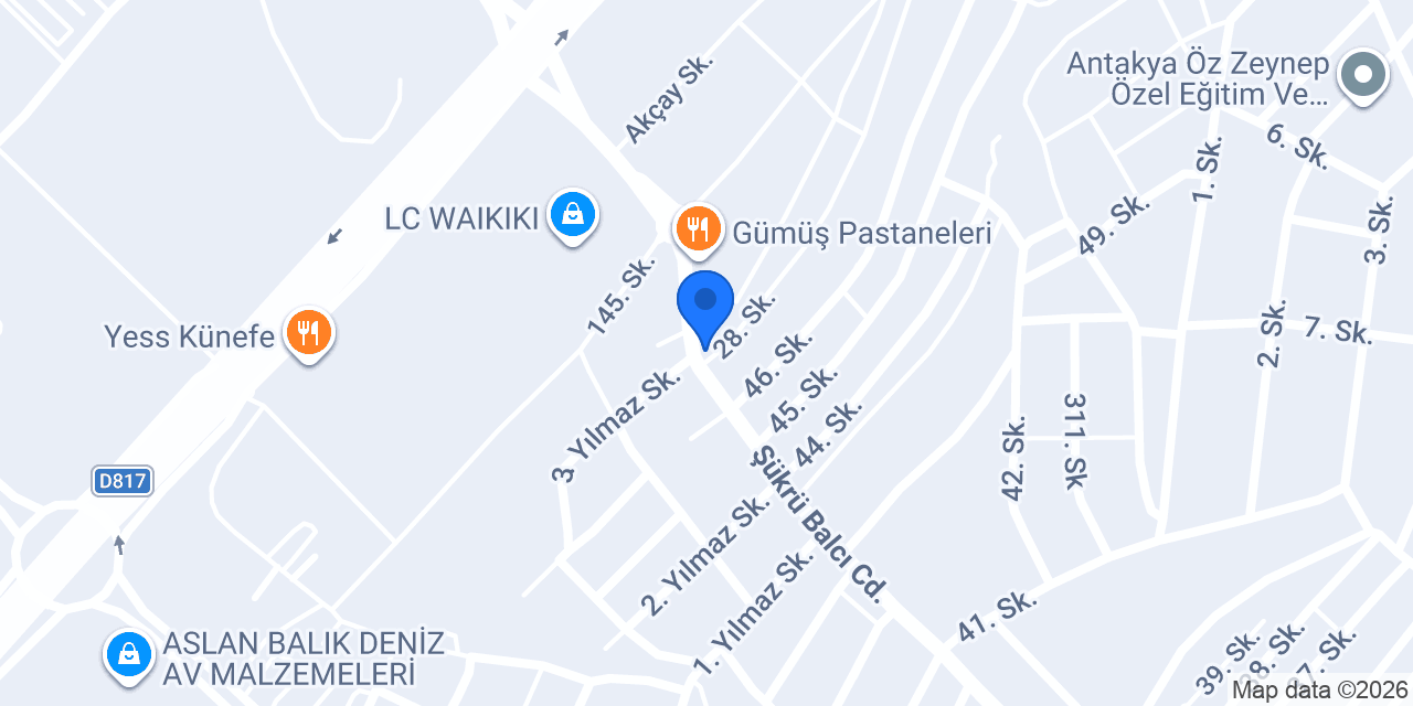 Trend Avm Antakya konumu