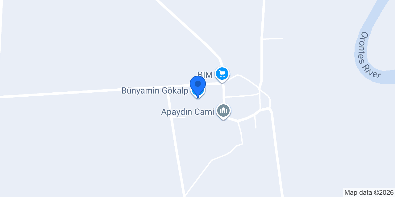 Bünyamin Gökalp konumu