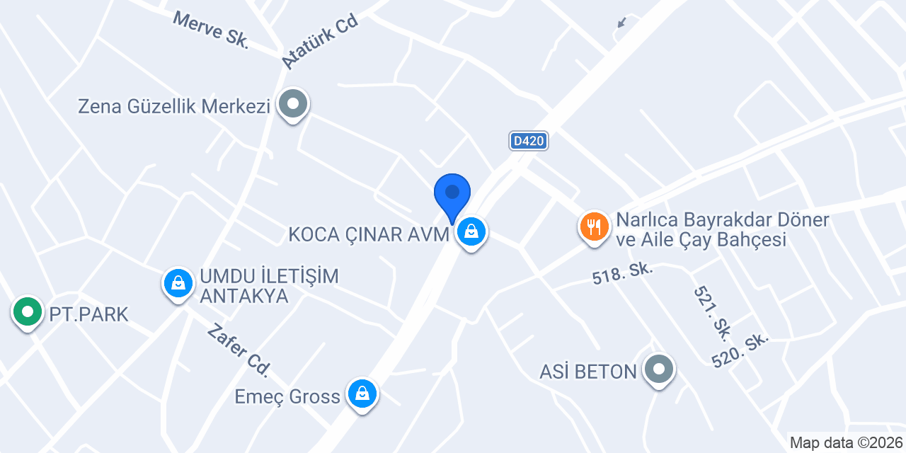 Yıldız Elektronik konumu