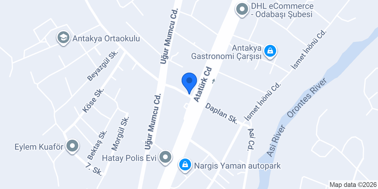 Hatay Psikolog - Antakya Aile Çift Danışmanı konumu