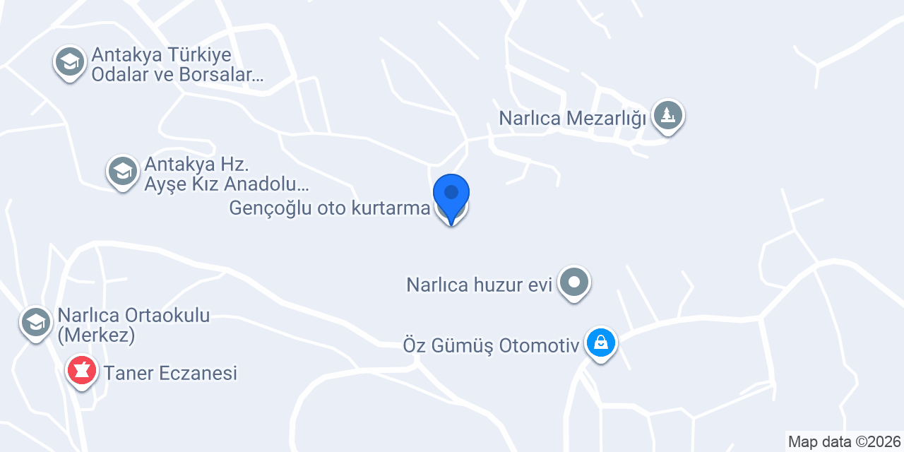 Gençoğlu oto kurtarma konumu