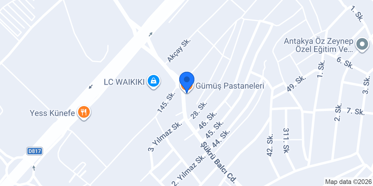 Gümüş Pastaneleri konumu
