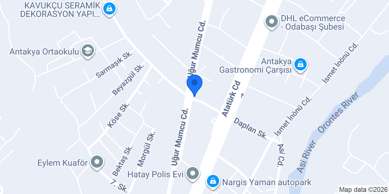 Hatay Guide konumu