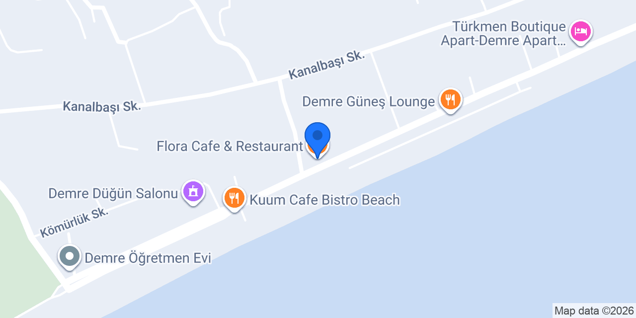 Flora Cafe & Restaurant konumu