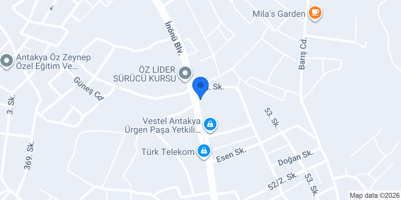 Tarçın Pastanesi konumu