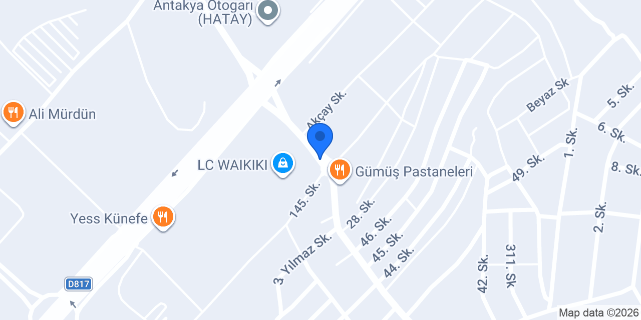 Saray Mert Kasap & Fırın konumu