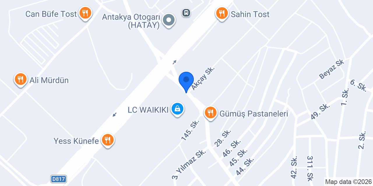 Antakya 7/24 Taksi Kenan konumu