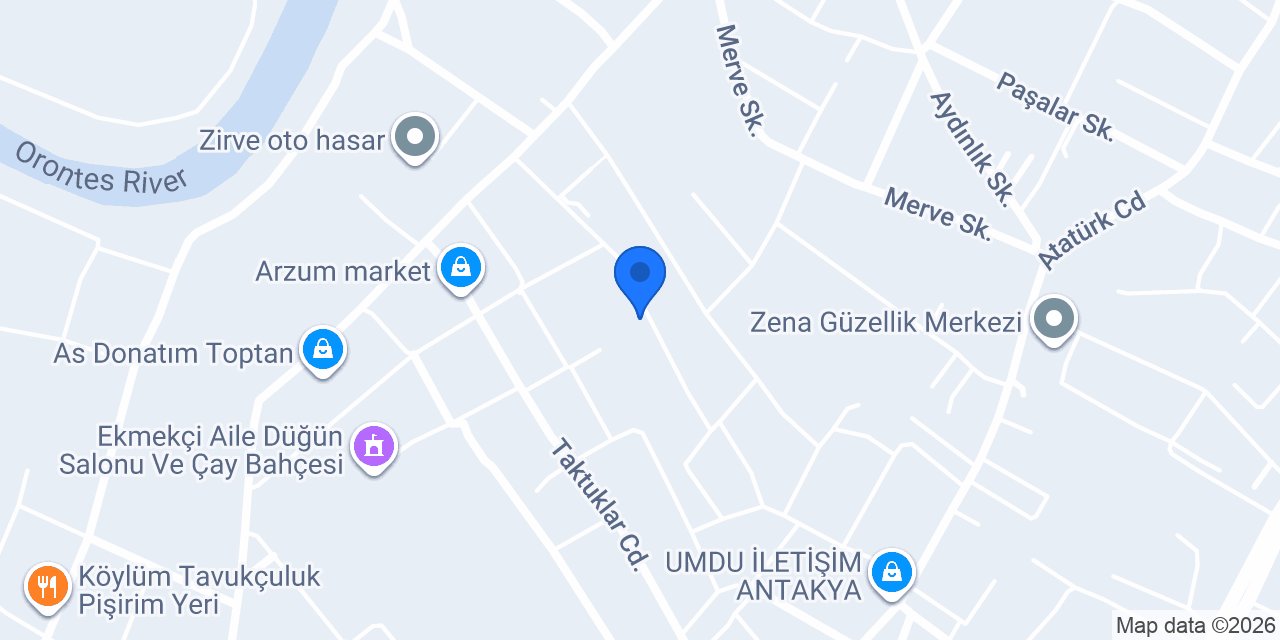 Emsal Gıda - Antakya konumu