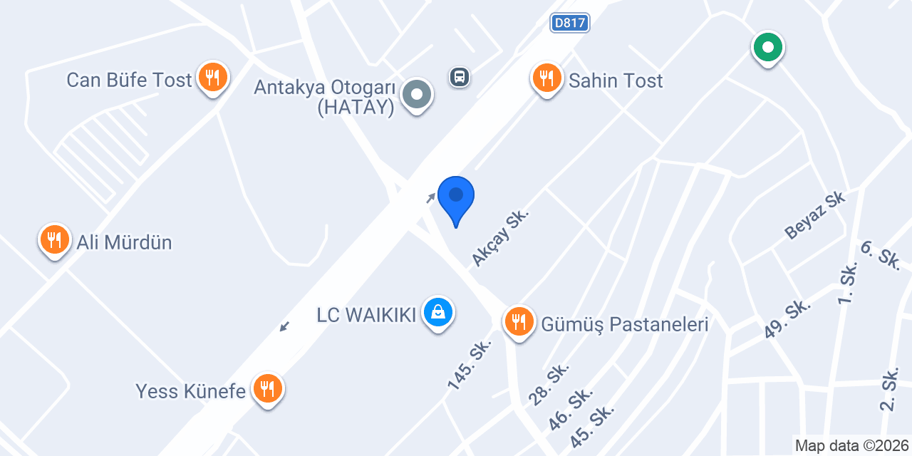 Galaxy Chicken&Burger konumu