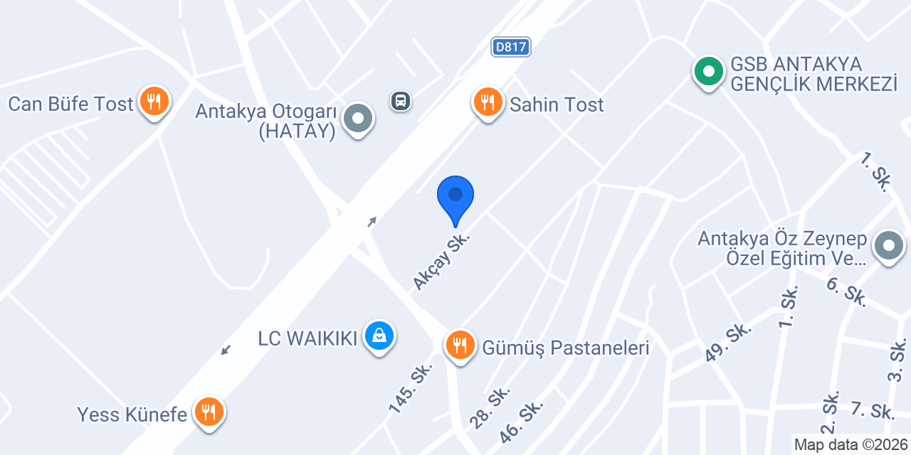 Bulvar kuru temizleme Antakya konumu