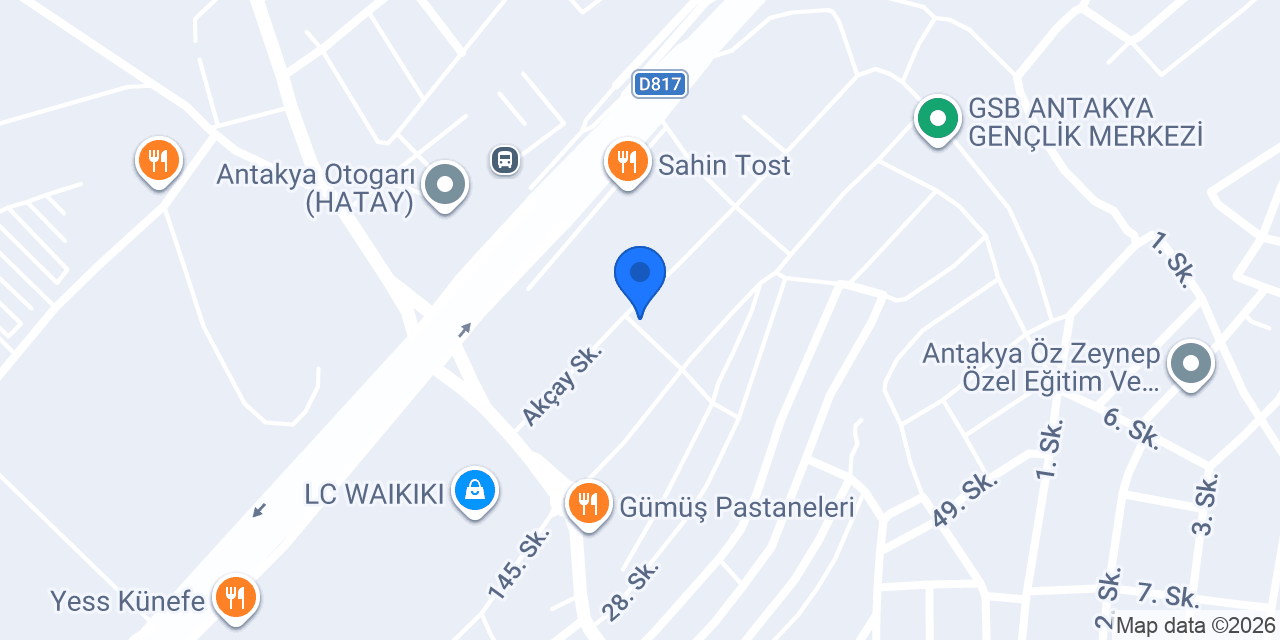 Antakya taksicim konumu