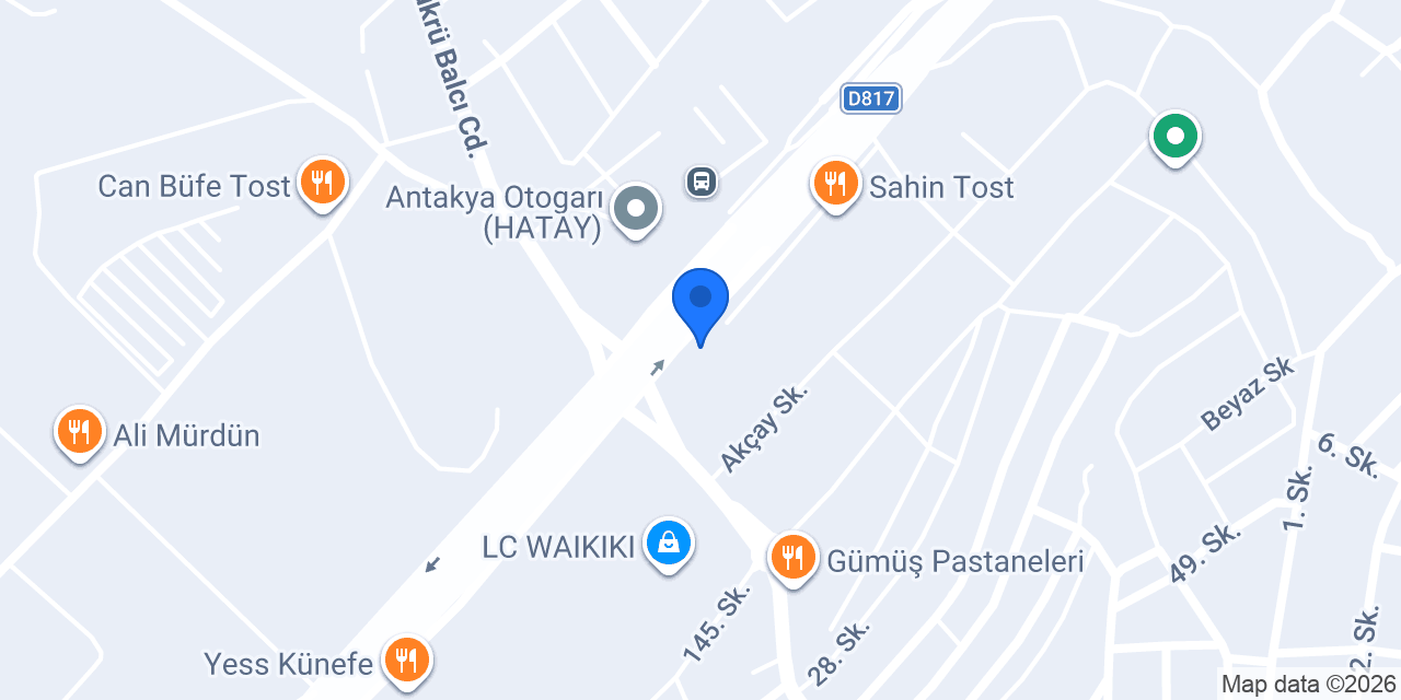 Gardenya Çiçek Evi konumu