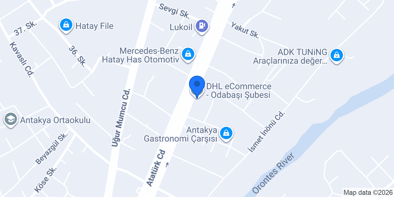 DHL eCommerce - Odabaşı Şubesi konumu