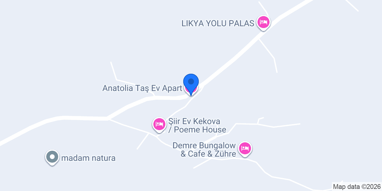 Anatolia Taş Ev Apart konumu
