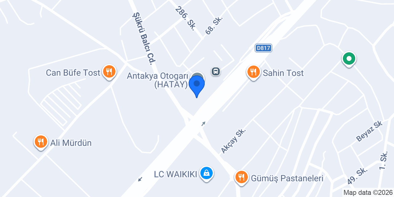 otogar taksi konumu