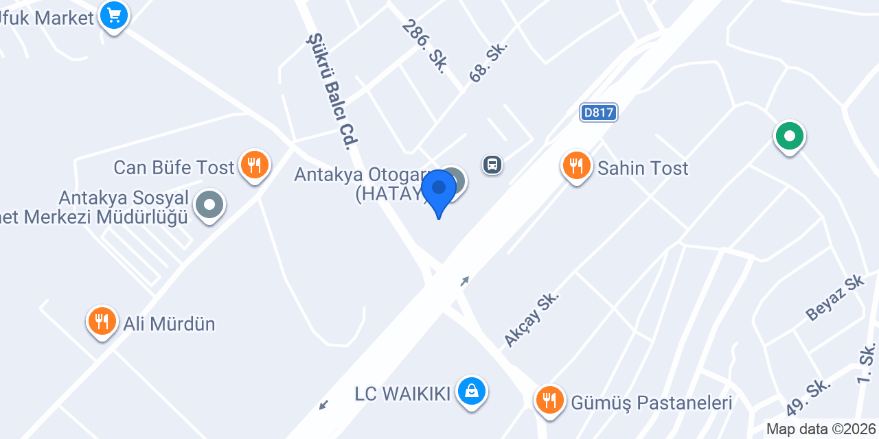 Hatay Antakya Lüks Adana konumu
