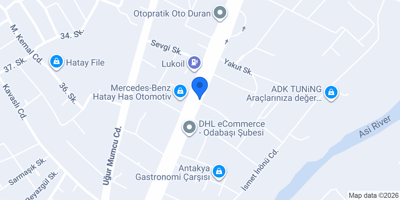 Agro Antioch konumu