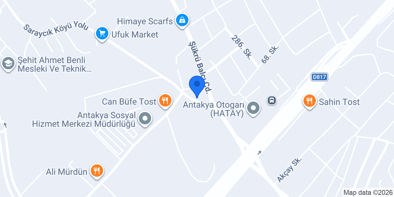 Kuaför Özkan şereki konumu