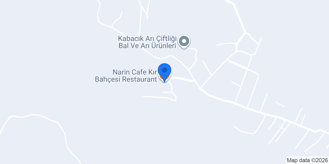 Narin Cafe Kır Bahçesi Restaurant konumu