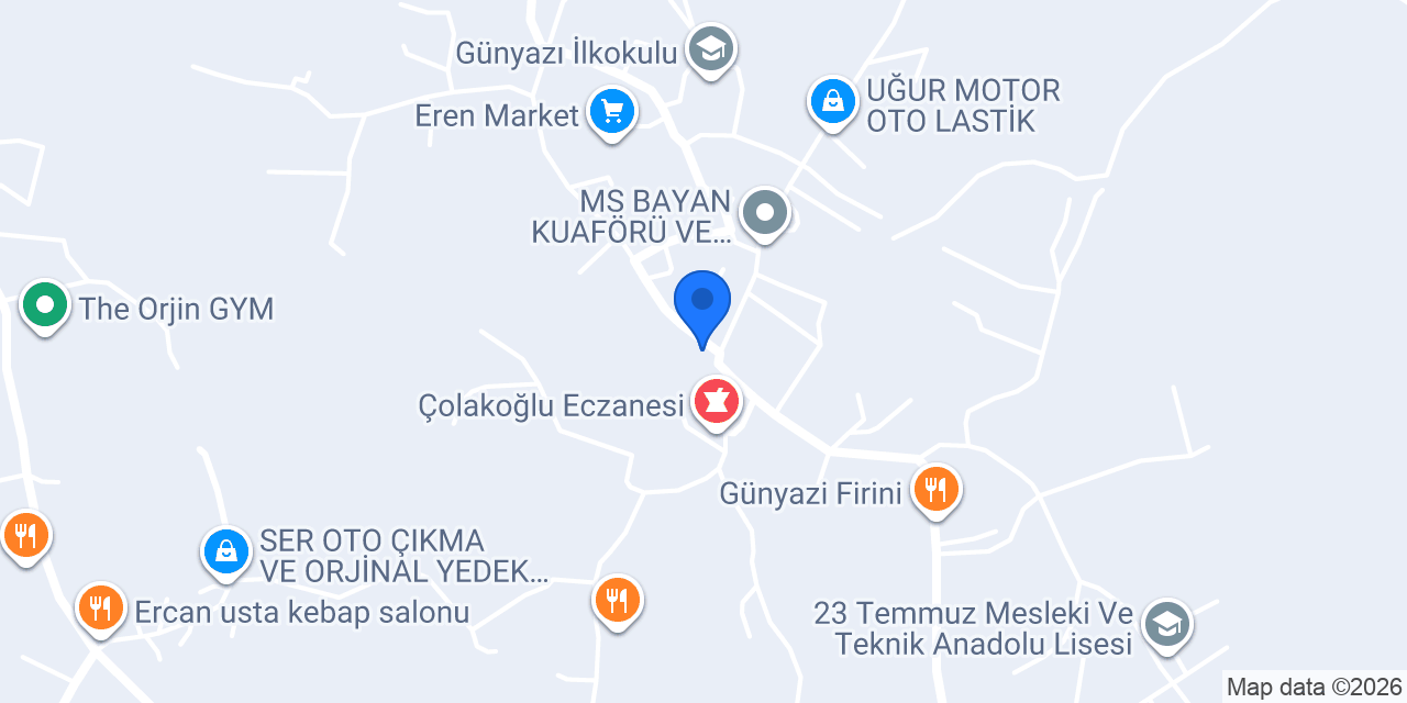 Kardeşler züccaciye konumu