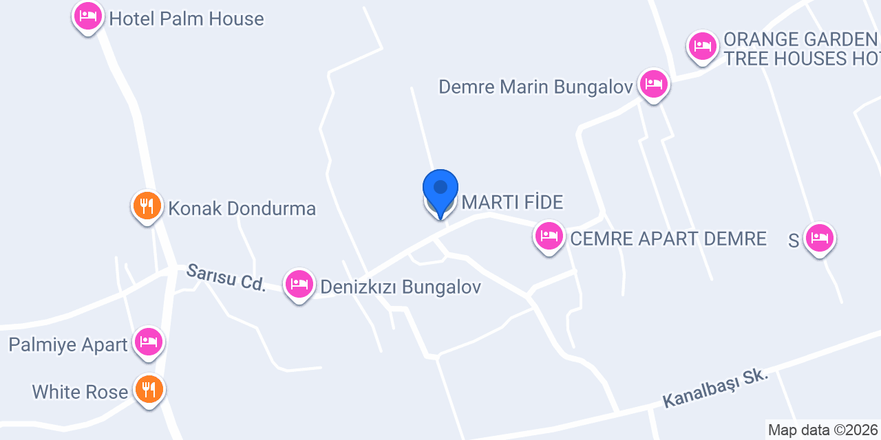 MARTI FİDE konumu
