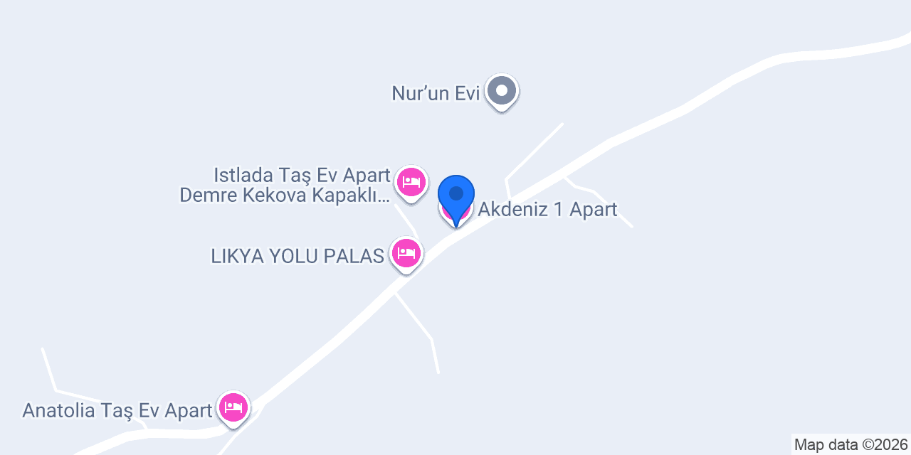 Akdeniz 1 Apart konumu